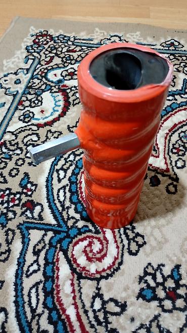 mufda: Metal boru üçün spiral formalı vibrasiya/sönüm­ləyici rezin mufta - — 2
