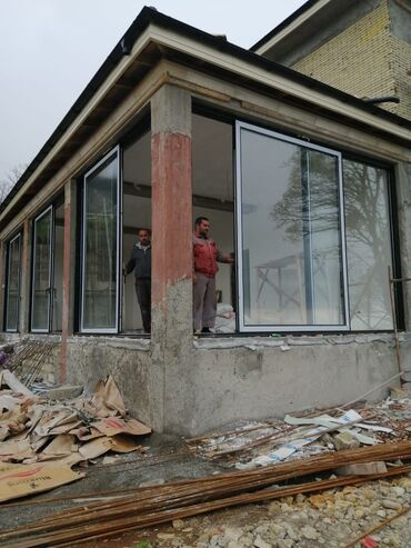 Plastik pəncərələr: Hbsb si̇yi̇rməli̇ i̇zo alümi̇ni̇um. Kəyfi̇yyatli̇ — 9