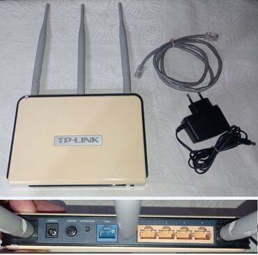 модемы билайн: WiFi роутер TP-Link TP-Link TL-WR941ND v5, три антенны, 4 порта