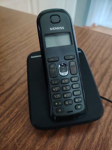 telfon nomrəsi: Siemens simsiz ev telefonu + baza stansiyası Xüsusiyyətlər: - — 1