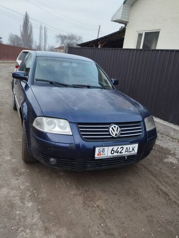 Volkswagen: Volkswagen Passat: 2002 г., 1.8 л, Механика, Бензин, Седан