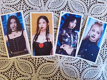 İncəsənət və kolleksiyalar: BLACKPINK foto kartları seti - Məzmun: 4 ədəd foto kart – səhnə — 1