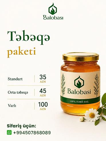 dağ balı: Balobası – 100% təbii, saf bal Məhsul haqqında: - Dağ çiçəklərinin — 9
