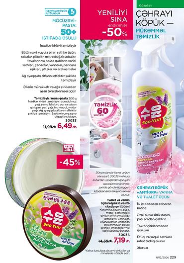 yuyucu vasitələr: Faberlic-dən olan 3 məhsul anbar qiymətindən də aşağı məbləğə satılır — 2