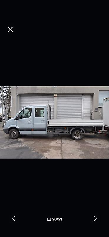 sprinter 315: Mercedes-Benz Sprinter, бортовой грузовик с двухрядной кабиной — 7