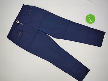 mom jeans plus size: Spodnie materiałowe damskie, rozmiar L — 2
