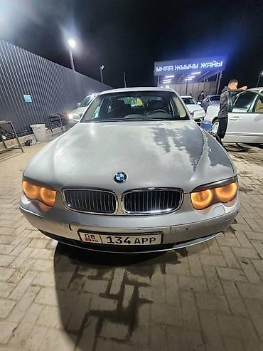 BMW: BMW 7 series: 2002 г., 3.6 л, Автомат, Бензин, Седан — 2