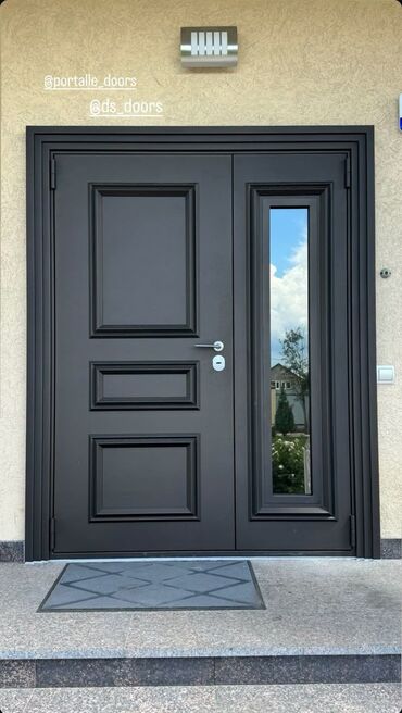 Giriş qapıları: Məhsul: Dəmir giriş qapıları (klassik dizayn) - Material: qalın — 27