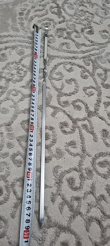 Шампуры: Продаю новые шампуры для шашлыка, палочки для шашлыка, 10шт - 50 см — 7