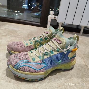 Кроссовки и спортивная обувь: Мужские кроссовки, 42.5, Nike, Б/у, цвет - Зеленый, Самовывоз, Платная доставка