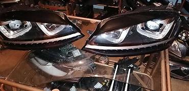 sa staklom: FAROVI ZA VOLKSWAGEN GOLF 7 | Big xenon farovi golf 7 — 2