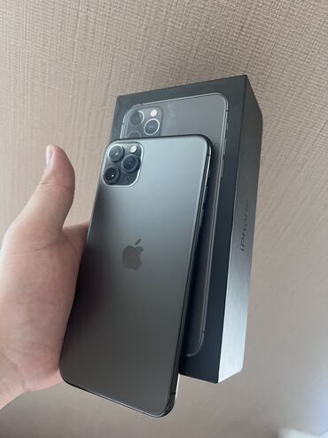 Apple iPhone: IPhone 11 Pro Max, 256 ГБ, Черный, Беспроводная зарядка, Face ID