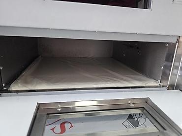 Elektrik sobalar: Pizza sobası 2 mərtəbəli pizza və lahmacun üçün daş ilə olan fırın İç — 13