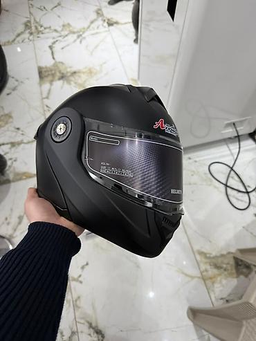 velo kaska: Mototəhlükəsizlik kaskası – modullu (açılıb-bağlanan) tam üzlük model — 3