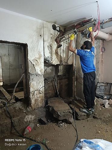 Beton işləri: Beton kəsmə xidməti - Divar, döşəmə və tavanlarda dəqiq və səliqəli — 15