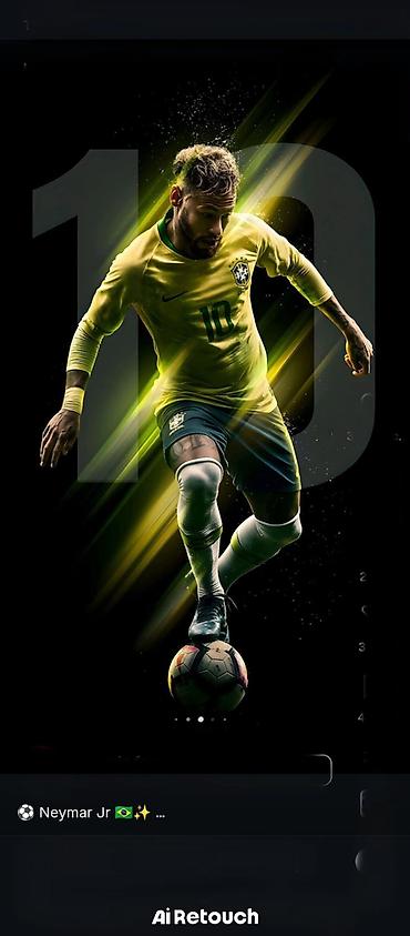 ат ош: Постер/арт-подборка “Neymar Jr” — серия эффектных изображений — 2