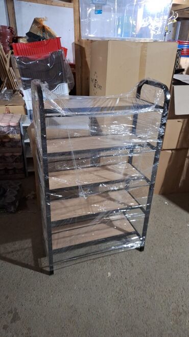 Ev üçün digər mallar: Ayaqqabi polkasi ayaqqabi refi plasmas ve demir materiallar 3,4 ve 5 — 5