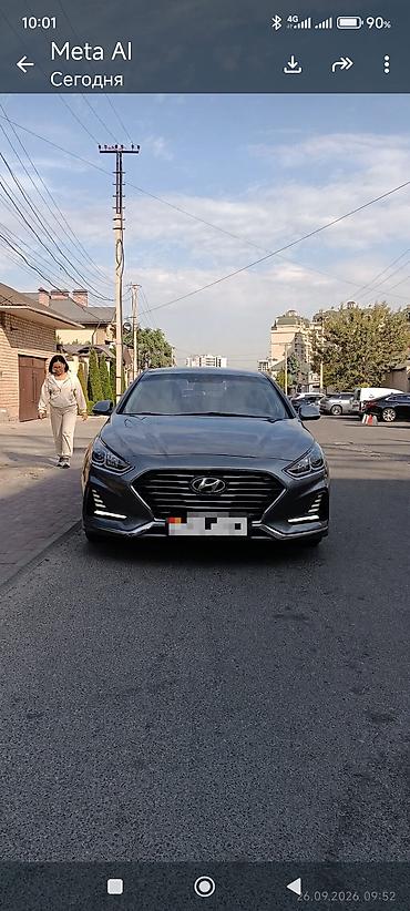 sonata цена бишкек: Hyundai Sonata: 2017 г., 2 л, Газ — 4