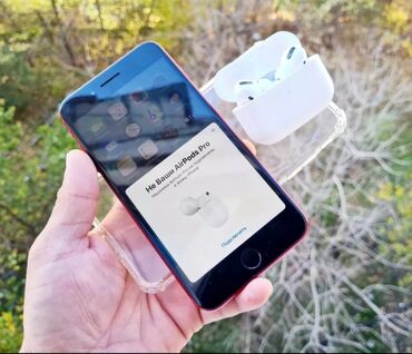 Apple iPhone: IPhone 8 Plus, Б/у, 256 ГБ, Красный, Наушники, Зарядное устройство, Защитное стекло, 100 % — 8