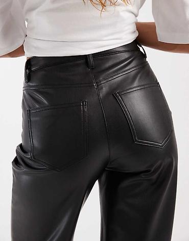 ugg klompe: Vero moda eko pantalone. Dubok struk, zvoncare. Nisu oresiroke dole — 2