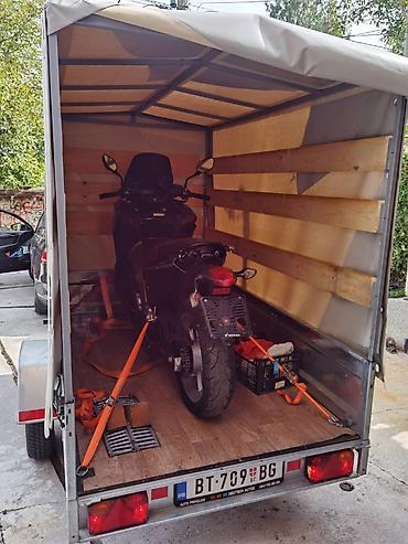 Ostala vozila: Iznajmljivanje prikolice sa ceradom Prikolica platforma sa ceradom za — 3