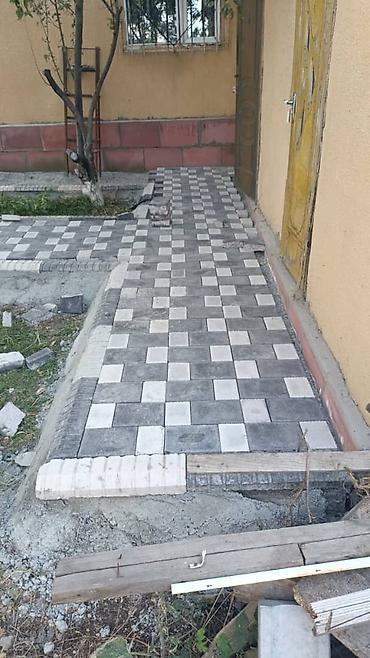 Брусчатка высокого качества. Укладка тротуарной плитки «квадрат» lalafo.kg да Брусчатка высокого качества. Укладка тротуарной плитки «квадрат»