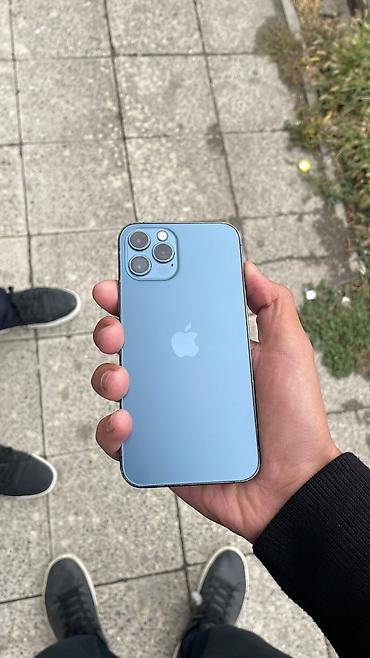 IPhone 12 Pro, Б/у, 128 ГБ, Sierra Blue, 100 %