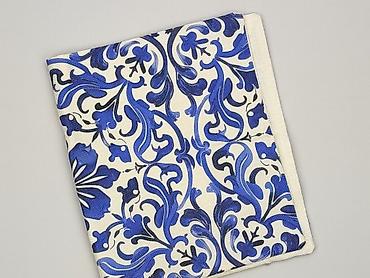 "quiosque": Etui/kosmetyczka materiałowa z suwakiem – biało‑niebieski wzór - — 1