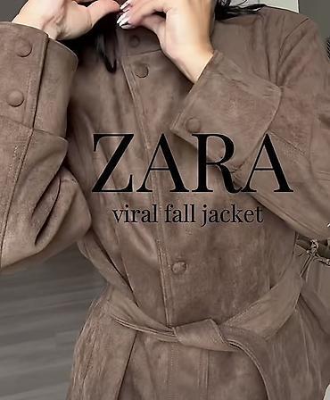 Kurtkalar: Zara Viral gödəkçə. S ölçü. Yeni etiketli. Oversizedir. M olçü olar — 7