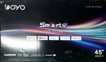 телевизор гольф 3: Телевизор DOYO Smart TV 45" - Диагональ: 45" - Разрешение: HD Ready -