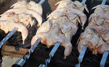 Перепёлки для шашлыка вес тушек 300 грамм . Мясистые тушки мы в