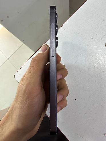 simes telefon: Samsung Galaxy S24 FE, 128 GB, rəng - Boz, Barmaq izi — 4