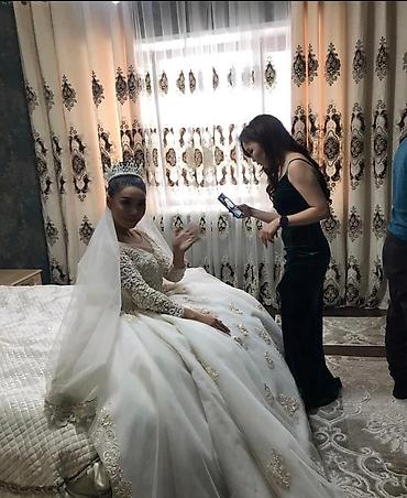 Свадебные платья: Свадебное платье, La Sposa, Винтажный стиль, Закрытое, Открытая спина, Гипюр, Пышное, Китай, Кружево, Б/у at lalafo.kg — 20 Свадебные платья: Свадебное платье, La Sposa, Винтажный стиль, Закрытое, Открытая спина, Гипюр, Пышное, Китай, Кружево, Б/у — 20