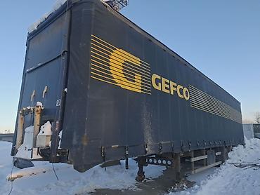 Тентованный полуприцеп LeciTrailer (брендинг GEFCO) Мега110куб,новая