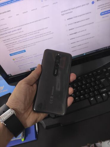 redmi telfon: Xiaomi Redmi 8, 64 GB, rəng - Qara