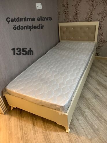 Divanlar: Yeni, Təknəfərlik çarpayı, Bazasız, Matras ilə, Siyirməsiz