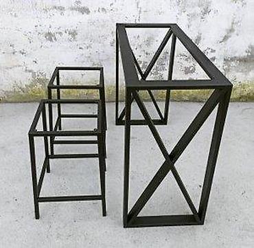 barski stol: BARSKI STOLOVI MODEL X22 | Izrada nameštaja po meri Drvo& metal — 1