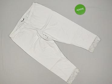 leginsy biale: Legginsy Krótkie damskie, rozmiar L — 2