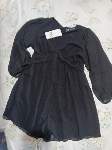 Kombinezoni: Zara, M, Tufnasti, bоја - Crna — 6