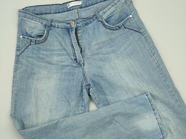 sukienki na wesele rozmiar 46 48 wyszczuplające falbanki: Jeans, 4XL (EU 48), condition - Good