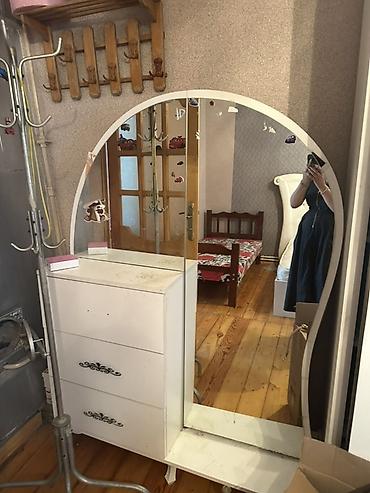 ağ divan: Mebel dəsti – qonaq və yataq otağı üçün - Künc divan: L formalı — 3