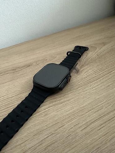 Другие смарт-часы: Смарт-часы в стиле Apple Watch Ultra (корпус квадратной формы с — 8