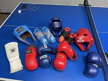 Шлемы: Продаю недорого Комплект экипировки для тхэквондо (ITF) Состав: - — 8