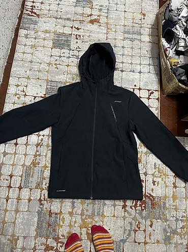 Мужской спортивный костюм, L, Li-Ning, Б/у, цвет - Черный, Самовывоз, Платная доставка