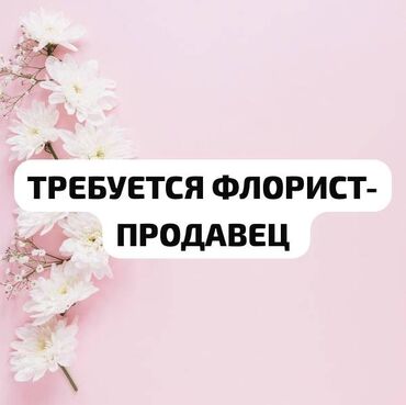оборудование для кафе бу: Требуются продавец флорист девушки от 17 до 25лет ответственный