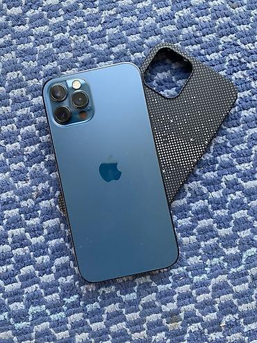 Apple iPhone: IPhone 12 Pro, цвет Pacific Blue Состояние идеал только камера менялся — 1