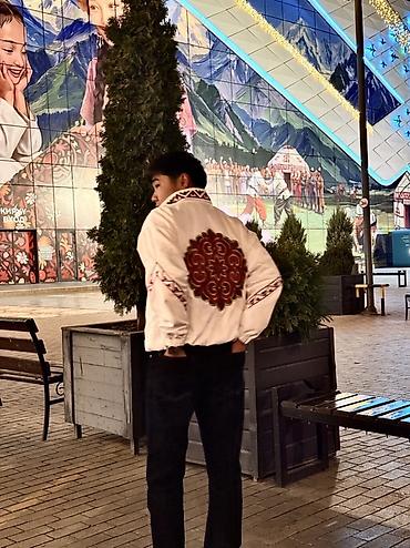 куртка капюшон: Размер стандартный Универсальный Ветровка идет двухсторонний — 6