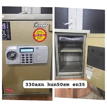 işlənmiş seyflər: *Booil BS-500T yanğına davamlı seyf satilirr ideal veziyyetde hun50sm — 1