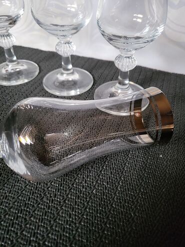 Ostali antikviteti: Case kristal 1960g+ za vino italijanske. Kristalne case,perfektne,sve — 14