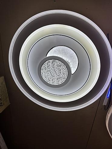 led люстры: Современная потолочная светодиодная люстра - Дизайн: круглые — 1